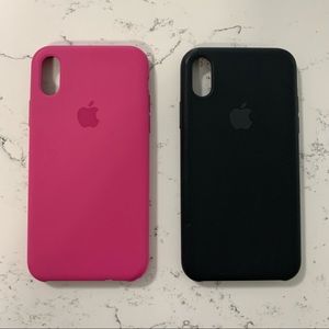 Authentic Apple silicone cases